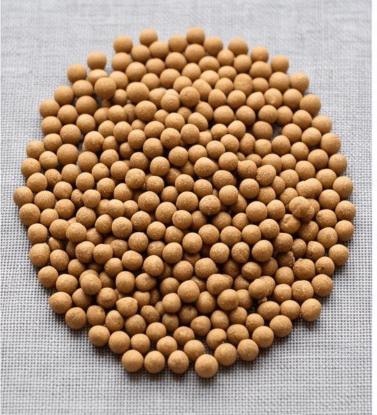 Close-up of Bird Pellet Feed layer pellets