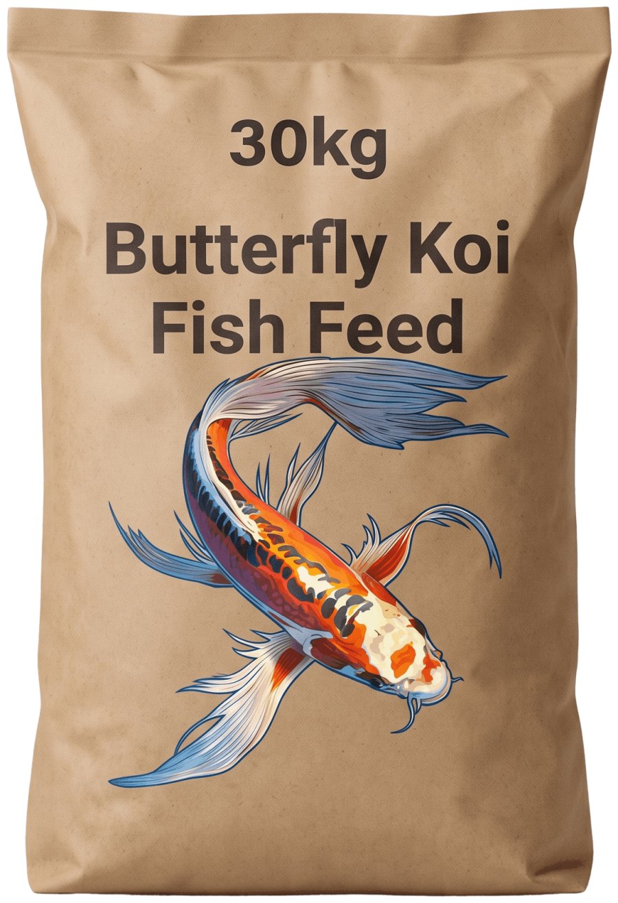 Sigma Taurus Butterfly Koi Feed in its bag